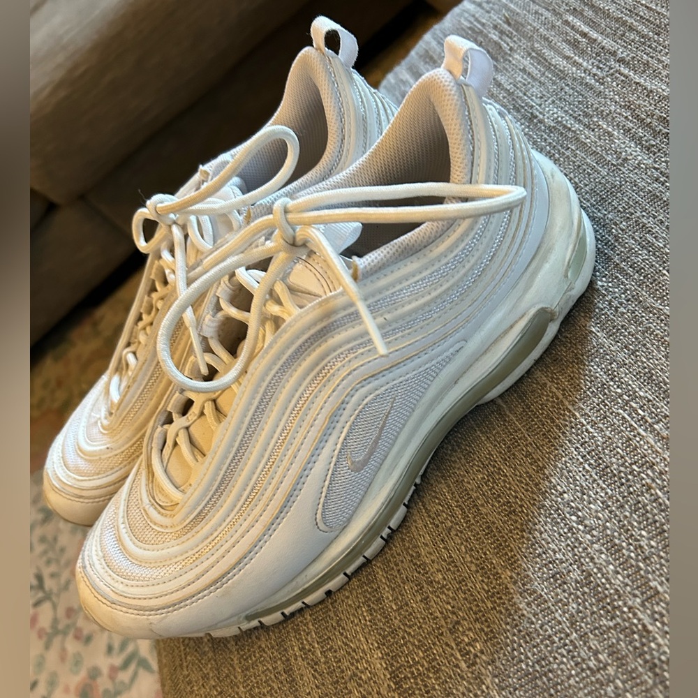 Nike Air Max 97 White Pure Platinum 921733-100 Women’s Size 10